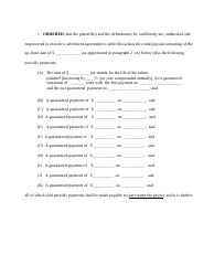 Compromise Order for a Structured Settlement - Bronx County, New York, Page 4