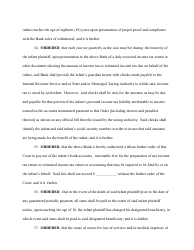 Compromise Order for a Structured Settlement - Bronx County, New York, Page 8