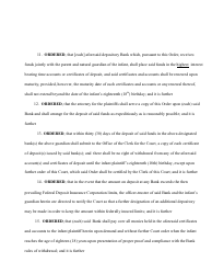 Complex Order for a Structured Settlement Form - New York, Page 8