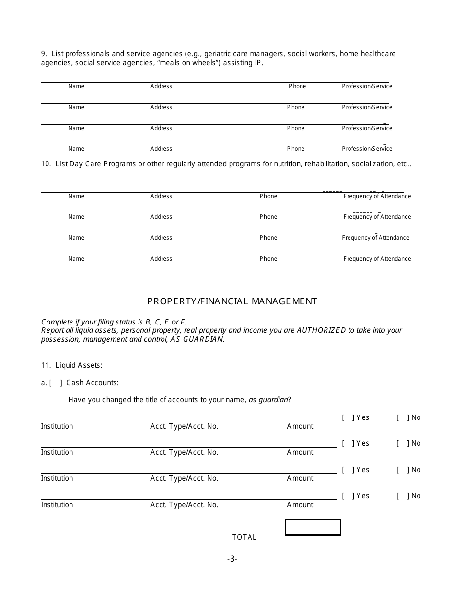 Initial Report Template - New York, Page 3