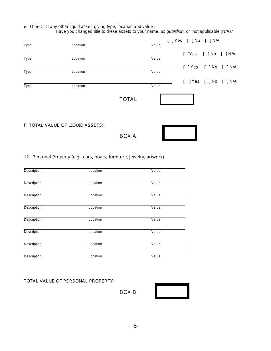 Initial Report Template - New York, Page 5