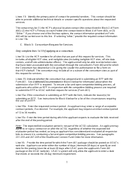 FCC Form 461 Rural Health Care (Rhc) Universal Service Healthcare Connect Fund Request for Services Form, Page 11