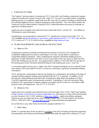 FCC Form 462 Rural Health Care (Rhc) Universal Service. Healthcare Connect Fund. Funding Request Form, Page 7