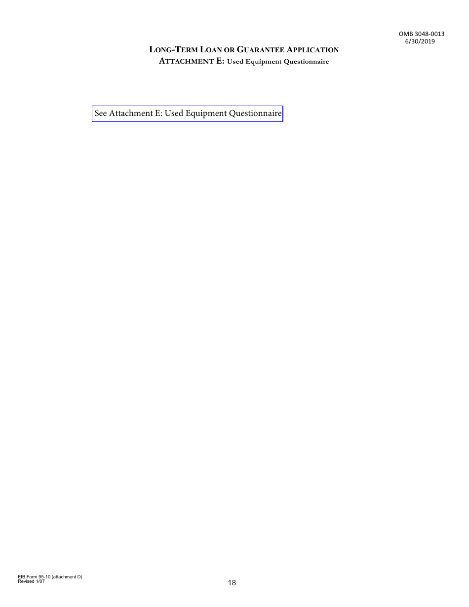 Application for Long-Term Loan or Guarantee, Page 18