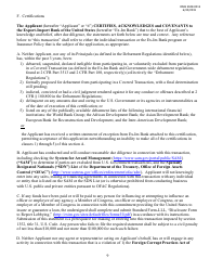 Application for Long-Term Loan or Guarantee, Page 9