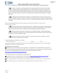 Form EIB-03-02 Application for Medium-Term Insurance or Guarantee, Page 12