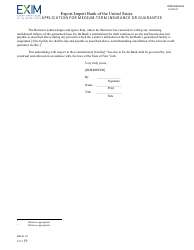 Form EIB-03-02 Application for Medium-Term Insurance or Guarantee, Page 19