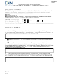 Form EIB-03-02 Application for Medium-Term Insurance or Guarantee, Page 5