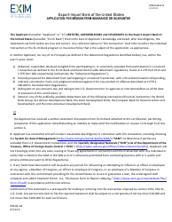 Form EIB-03-02 Application for Medium-Term Insurance or Guarantee, Page 9