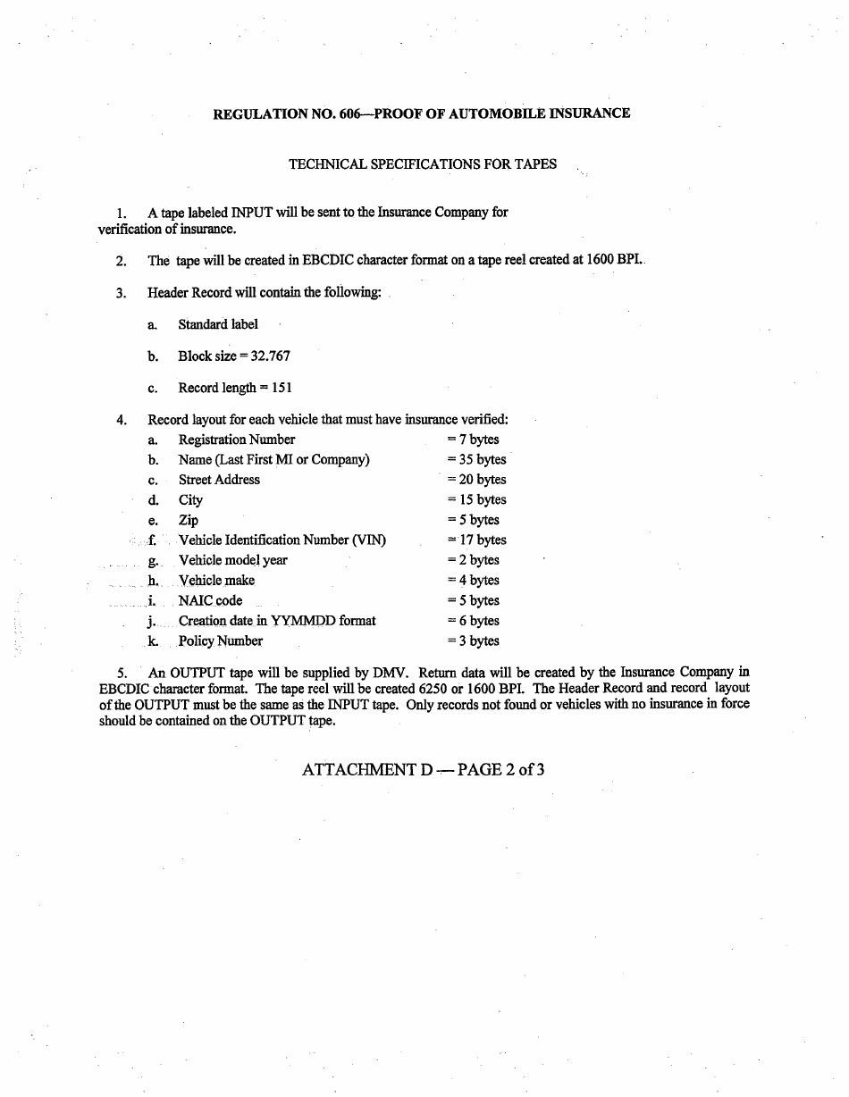 Form FR-4 Assigned Risk Insurance Certification Request - Delaware, Page 10