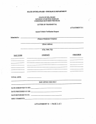 Form FR-4 Assigned Risk Insurance Certification Request - Delaware, Page 13