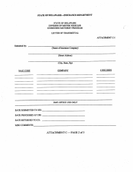Form FR-4 Assigned Risk Insurance Certification Request - Delaware, Page 7