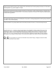 FWS Form 3-200-61 Cites Export Programs., Page 3