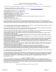 FWS Form 3-200-61 Cites Export Programs., Page 5