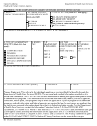 Form MC05 Military Verification and Referral Form - Ada Version - California, Page 2