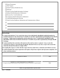 VA Form 10-0525a Restriction of the Release of Individually-Identifiable Health Information Through Ehealth Exchange, Page 2