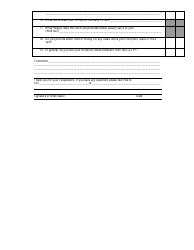 Parent Survey Telephone Conversation Record, Page 2