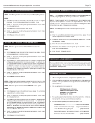 Commercial Revitalization Program Instructions - New York City, Page 4