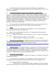 GSA Telework Agreement, Page 10