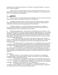 GSA Telework Agreement, Page 3