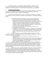 GSA Telework Agreement, Page 6