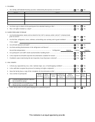 Child Care Center Monitor Evaluation Form - Arizona, Page 3