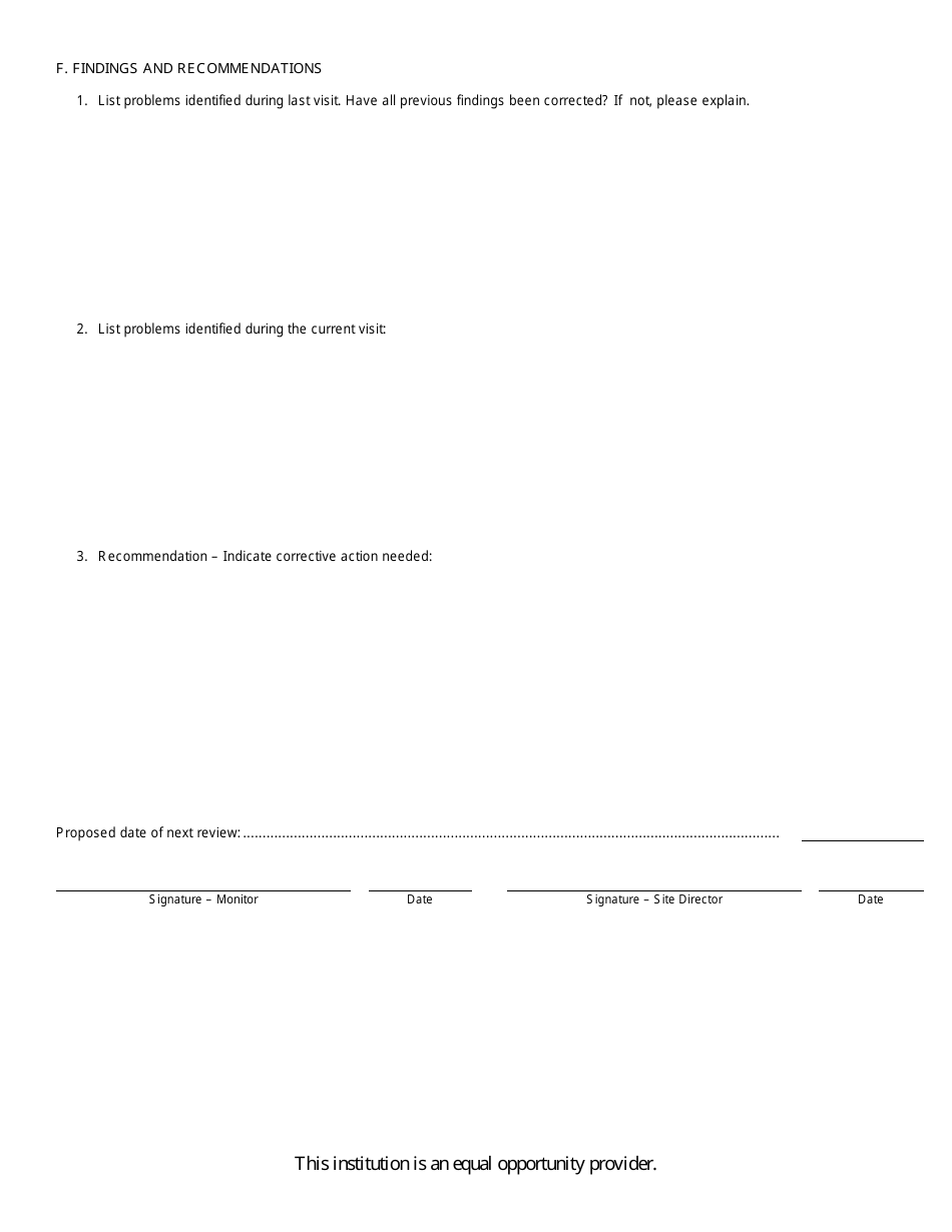 Arizona Child Care Center Monitor Evaluation Form - Fill Out, Sign ...