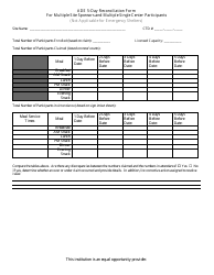 Child Care Center Monitor Evaluation Form - Arizona, Page 5