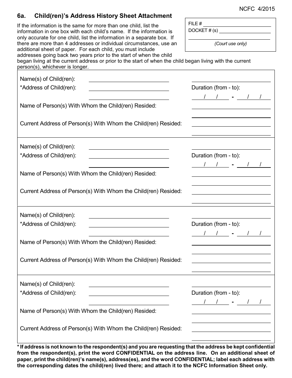 Instructions for a Custody / Visitation Petition - Nassau County, New York, Page 12