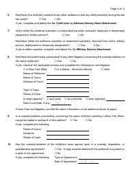 Instructions for a Custody/Visitation Petition - Nassau County, New York, Page 9