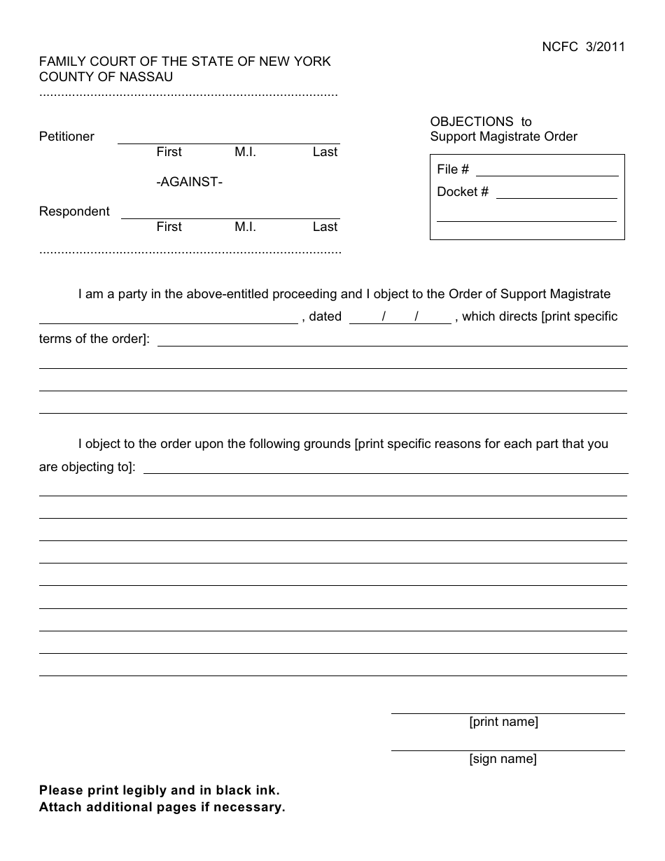 Form 4-SM-2 - Fill Out, Sign Online and Download Printable PDF, Nassau ...