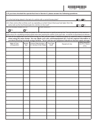 Form DR7189 Gasoline/Special Fuel Tax Refund Permit Application - Colorado, Page 3