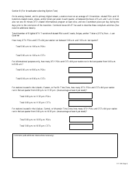 FCC Form 388 Dtv Quarterly Activity Station Report, Page 3