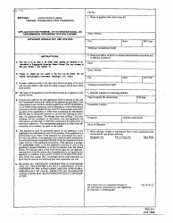 FCC Form 311 Application for Renewal of an International, or Experimental Broadcast Station License