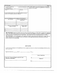 FCC Form 310 Application for an International, Experimental Television, Experimental Facsimile, or a Developmental Broadcast Station License, Page 2