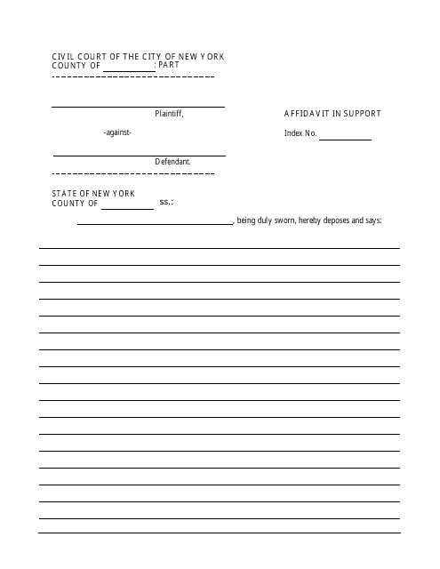 Form CIV-GP-121  Printable Pdf