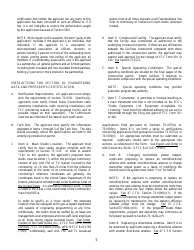 FCC Form 302-DTV Application for Digital Television Broadcast Station License, Page 5