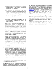 FCC Form 302-DTV Application for Digital Television Broadcast Station License, Page 7