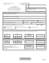 Document preview: FCC Form 302-AM Application for Am Broadcast Station License