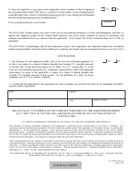 FCC Form 302-AM Application for Am Broadcast Station License, Page 3