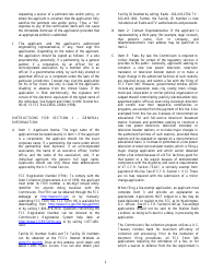 FCC Form 301-CA Application for Authority to Construct or Make Changes in a Class a Television Broadcast Station, Page 2