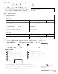 FCC Form 301-CA Application for Authority to Construct or Make Changes in a Class a Television Broadcast Station, Page 9