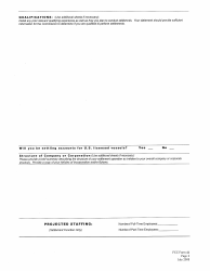FCC Form 44 Application for Certification as an Accounting Authority, Page 2