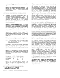 FCC Form 319 Application for a Low Power Fm Broadcast Station License, Page 4