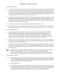 Instructions for SEC Form 1475, 4 Statement of Changes of Beneficial Ownership of Securities, Page 2