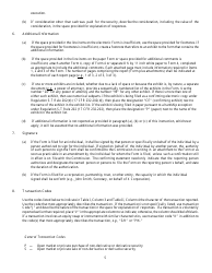 Instructions for SEC Form 1475, 4 Statement of Changes of Beneficial Ownership of Securities, Page 5