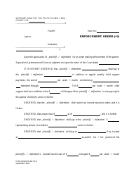 Document preview: Enforcement Order - New York