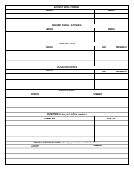 VA Form 0880B Worksheet for Determining Percentages on Memorandum Service Level Expectations (VA Form 0088a), Page 2