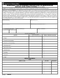 Document preview: VA Form 0880B Worksheet for Determining Percentages on Memorandum Service Level Expectations (VA Form 0088a)