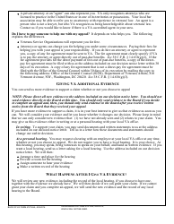 VA Form 4107VHA Your Rights to Appeal Our Decision, Page 2